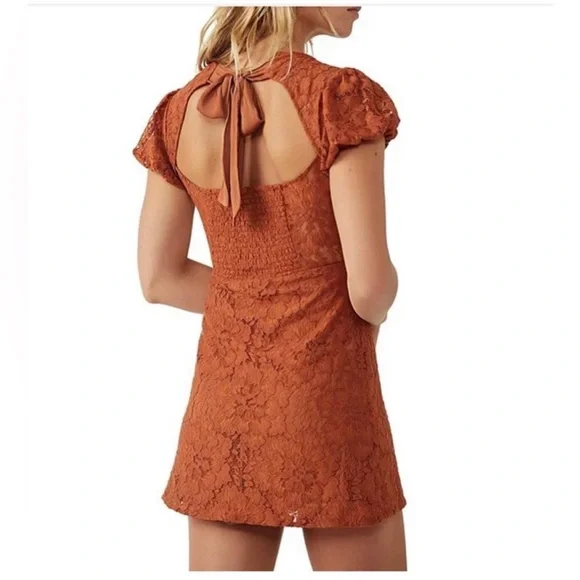 Free People | Dresses | Free People Hailee Lace Short Puffed Sleeve Mini Dress | Poshmark Free People | Dresses | Free People Hailee Lace Short Puffed Sleeve Mini Dress | Poshmark